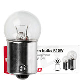 R10W-halogeenilamppu BA15s-kannalla, 24 V ja 10 W