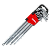 9-osainen 230 mm pitkien Torx-avainten sarja
