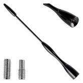 16 cm alumiininen auton antenni 5/6 mm adapterilla