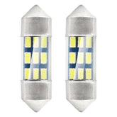 Valkoinen LED-sukkulalamppu, jossa on 9 kpl SMD 3014 -diodia