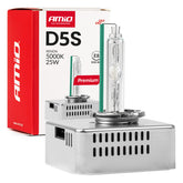 D5S-xenonpolttimo 5000K valonvärillä