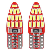 T10e W5W LED-polttimo CANBUS-järjestelmällä ja 24 SMD 3014 LED-diodilla