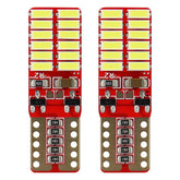 LED CANBUS T10 W5W -polttimo valkoisella valolla 12/24 V järjestelmiin