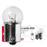 R5W-halogeenipolttimot BA15s-kannalla, 12 V ja 5 W