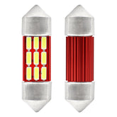 31 mm LED CANBUS -sukkulalamppu, jossa on 12 LED-diodia