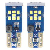Valkoinen T10 W5W LED-polttimo 21 SMD-ledillä ja CANBUS-tuella