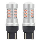 Punainen LED-polttimo T20 7443 WR21/5W