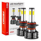 HB3 LED-ajovalopolttimot COB-teknologialla