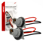 Muovinen polttimon kanta T15-, W5W- ja W16W-polttimoille