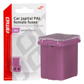 JAPVAL PAL female -mikrosulakkeet 30A, 2 kpl
