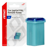 JAPVAL PAL female micro-sulake 20 A ja 11 mm