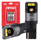 LED-polttimo W5W T10 CANBUS-toiminnolla ja SMD 2016 -tekniikalla