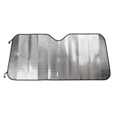 Foldbar LASER-solskærm til bilens forrude, 145 x 70 cm