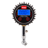 Digital dæktryksmåler med drejehoved