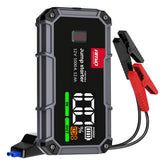 3-i-1 jump starter med LED-lygte og powerbank