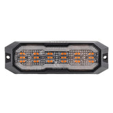 LED-advarselslampe med orange sidemarkeringslys