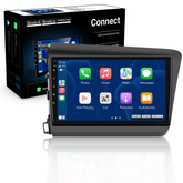 Honda Civic 12-15 - 9" -radio Apple CarPlaylla ja Android Autolla