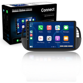 Fiat 500 07-15 - 9" radio Apple CarPlaylla ja Android Autolla
