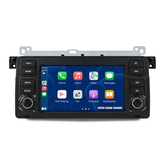 BMW E46 - 7" radio Apple CarPlaylla ja Android Autolla