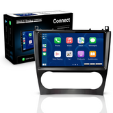 Mercedes-Benz W203 - 9" radio Apple CarPlaylla ja Android Autolla