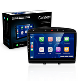 Peugeot 308/408 12-20 - 9" radio Apple CarPlaylla ja Android Autolla