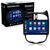 Peugeot 206 04-08 - 9 "-radio Apple CarPlay- ja Android -autojen kanssa