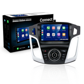 Ford Focus 11-18 - 9" -radio Apple CarPlaylla ja Android Autolla
