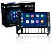 Audi 100 - 9" radio Apple CarPlaylla ja Android Autolla