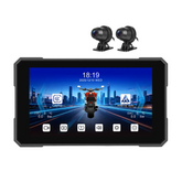 5” moottoripyörän näyttö CarPlaylla, Android Autolla, AirPlaylla, DVR:llä ja TPMS:llä