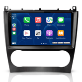 Mercedes-Benz W203 - 9" autoradio Apple CarPlaylla ja Android Autolla