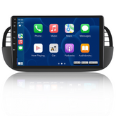 Fiat 500 07-15 - 9" radio Apple CarPlaylla ja Android Autolla