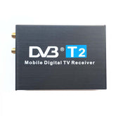 DVB-T2 TV-vastaanotin autoon – yhteensopiva Bilmedie-näyttöjen kanssa (HDMI & RCA)