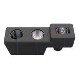 Volkswagen Golf 7 2012-2020 USB-laturi ja 12V-haaroitin tupakansytyttimeen QC3.0-pikalatauksella