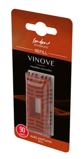 VINOVE London River Wood -täyttö auton ilmanraikastimeen