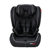 Carkids i-Size -turvaistuin Luca 76–150 cm musta/valkoinen