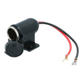 Carpoint 1-suuntainen uppoasennettava pistoke 1x12/24V
