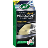 Turtle Wax Speed Headlight Kit – Ajovalojen kiillotussarja himmentyneille ja kellastuneille etuvaloille