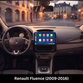 Renault Fluence 2009-2016 9" autoradio Apple CarPlaylla ja Android Autolla