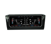 VW Golf 7 (2013–2020) – 6,9" digitaalinen ilmastointipaneeli, jossa touch