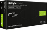 Sorte Nitrylex Basic nitrilhandsker i størrelse S, 100 stk.