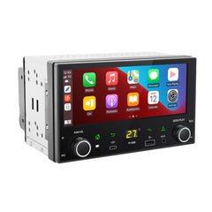 2DIN Touch Skærm Radio 6.86" – Trådløs Apple CarPlay & Android Auto (Universal)