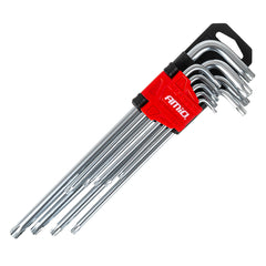 9-osainen 230 mm pitkien Torx-avainten sarja