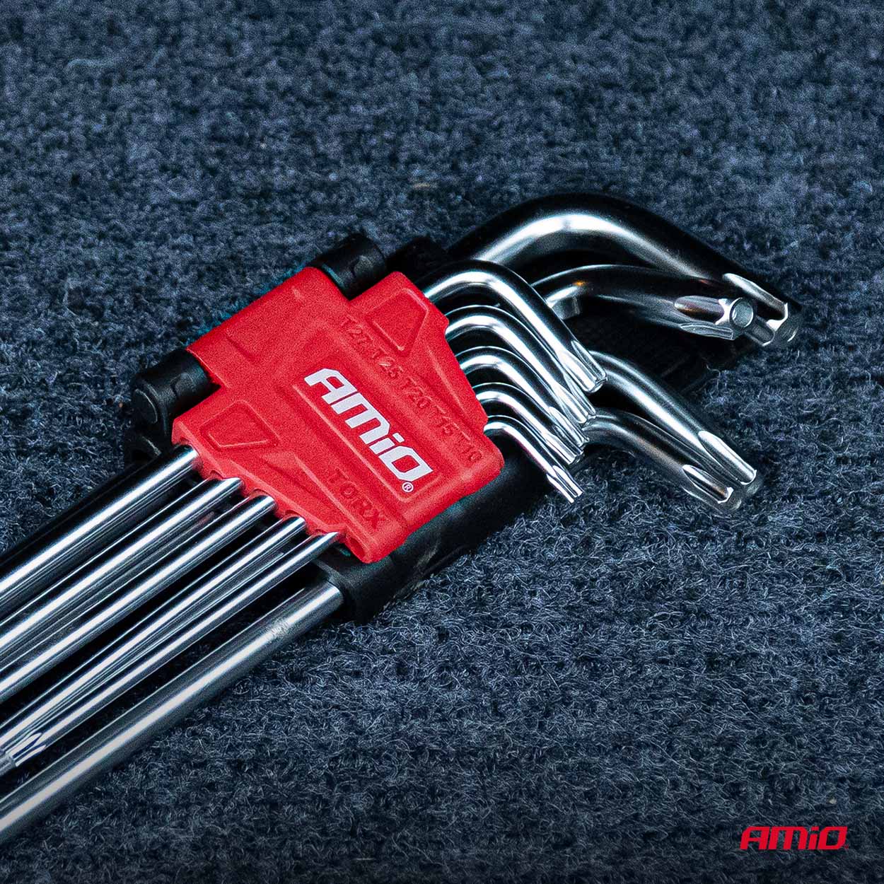 Pitkät Torx-avaimet turvareiällä useissa eri ko’oissa