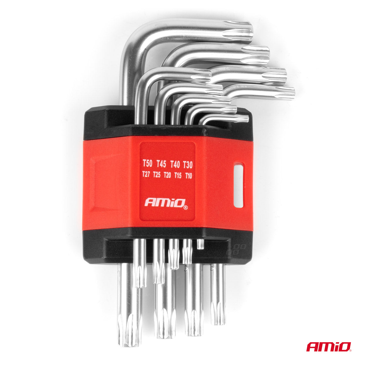 9 lyhyttä Torx-avainta CRV-teräksestä