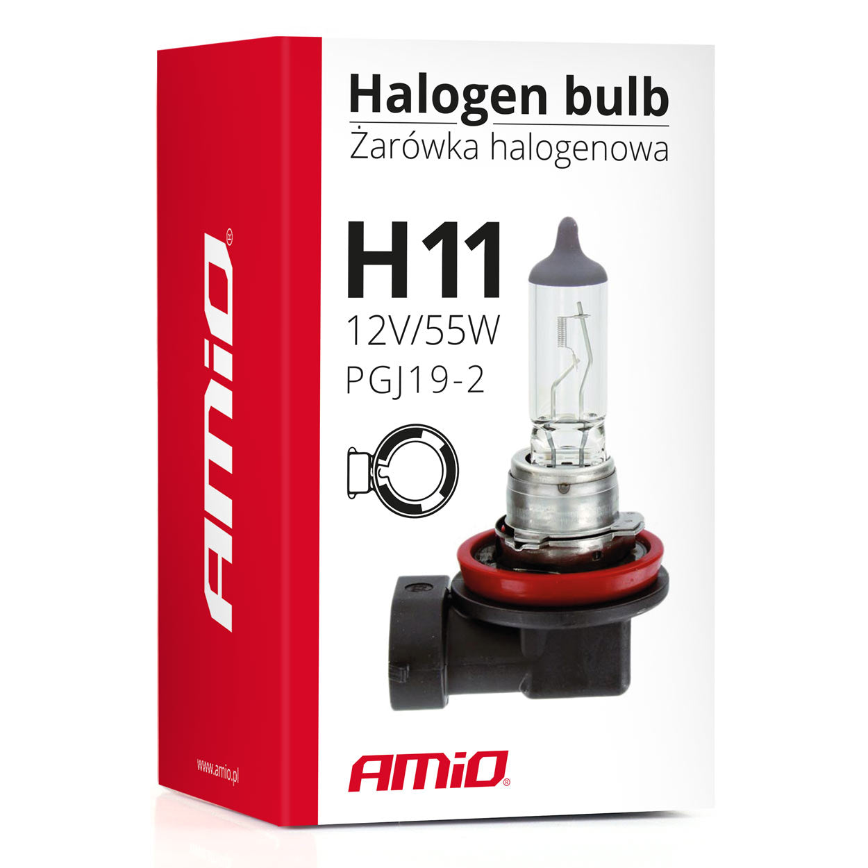 H11-halogeenipolttimo 12 V 55 W