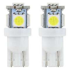 T10 W5W LED-polttimo, jossa on 5 x SMD 5050 -diodia