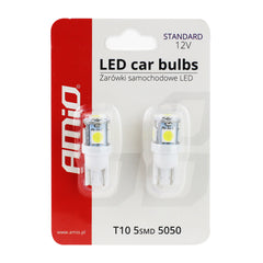 T10 W5W LED-polttimo SMD 5050 -teknologialla