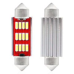 Valkoinen 41 mm LED CANBUS -sukkulapolttimo