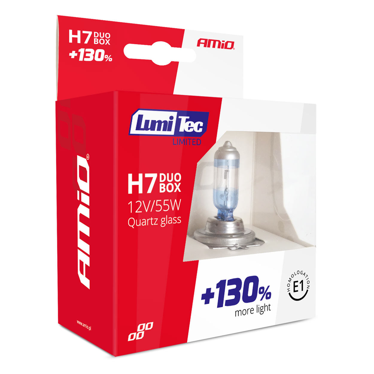 LumiTec Limited H7 -halogeenipolttimot UV-suodattimella