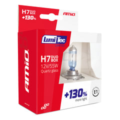 LumiTec Limited H7 -halogeenipolttimot UV-suodattimella